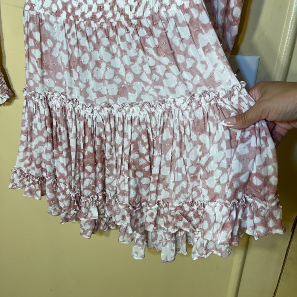 Skylar + Madison Pink and White Mini Dress - Picture 3 of 11